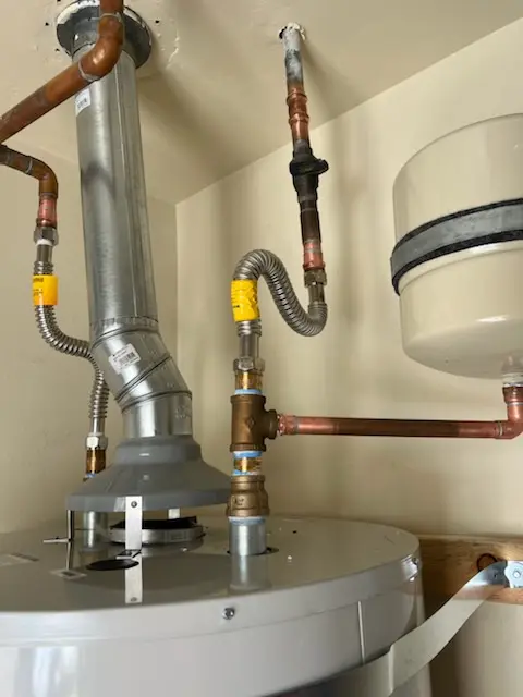 Water heater installation and plumbing repair in Providence